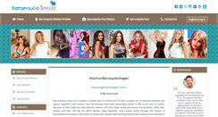 Desktop Screenshot of barranquillasingles.com
